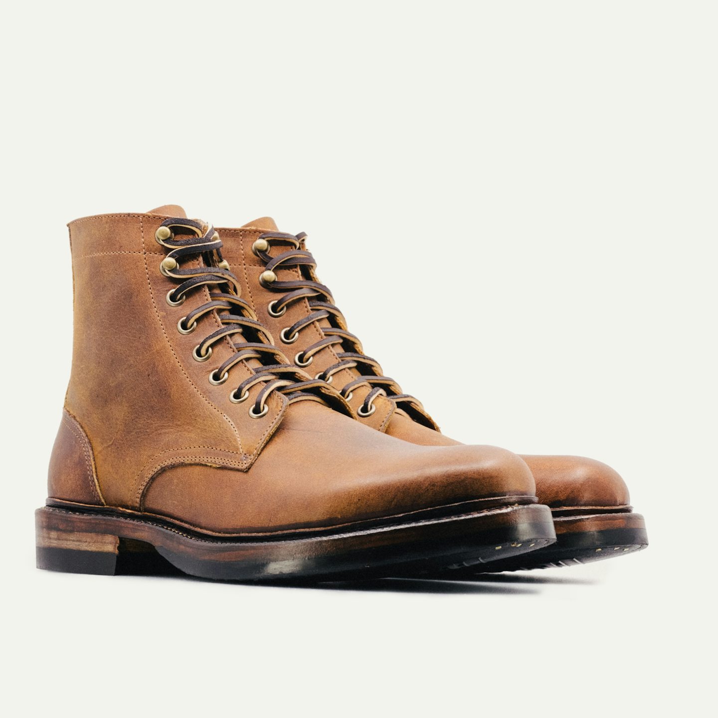 Trench Boot Trail Crazy Horse, Vibram 705 Half Sole with Cat's