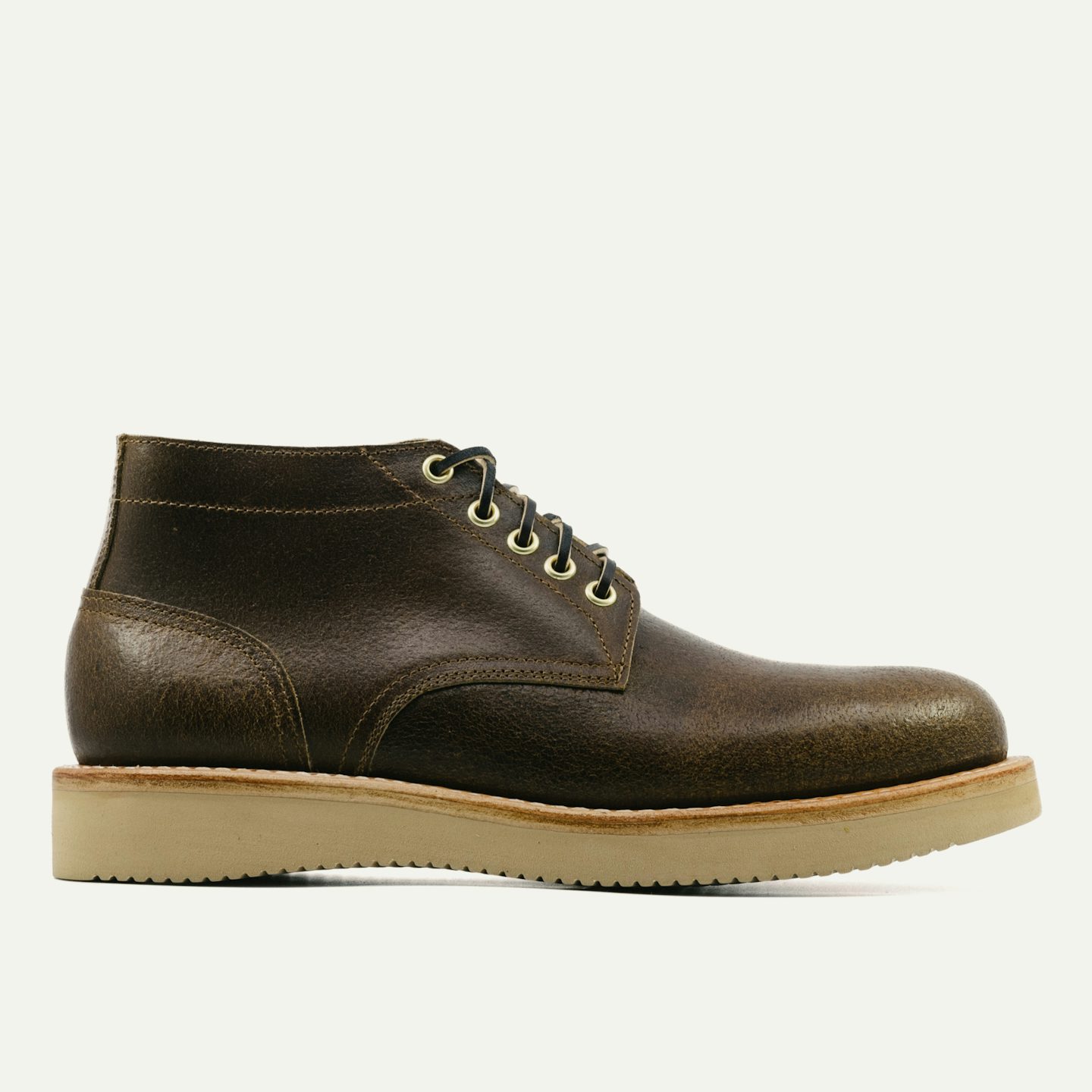 Trench Chukka - Horween Cinnamon Waxed Flesh, Oak Street Bootmakers, $0