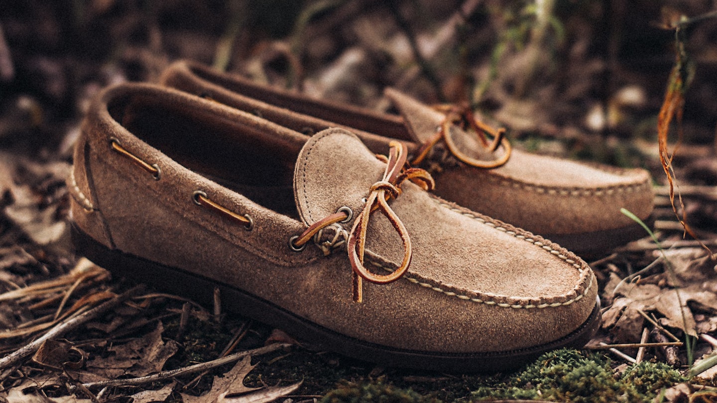 Natural Chromexcel Roughout Camp Moc - Detail Image Three