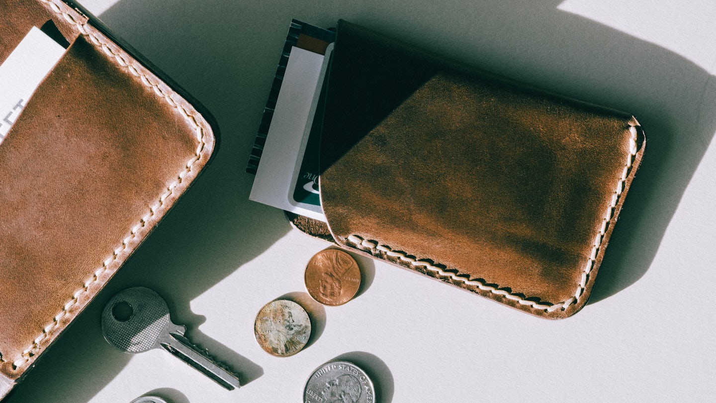 Natural Chromexcel Card Wallet - Feature Image