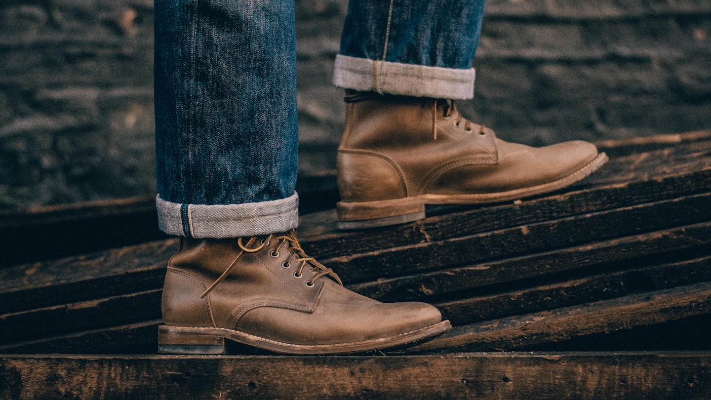 Trench Boot - Natural Chromexcel 