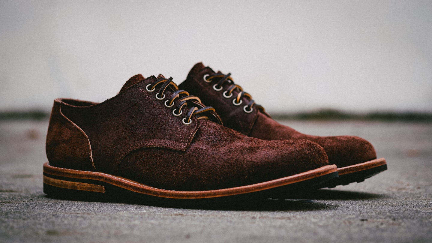 Trench Oxford - Black Walnut Stampede Roughout - Made in USA | Oak