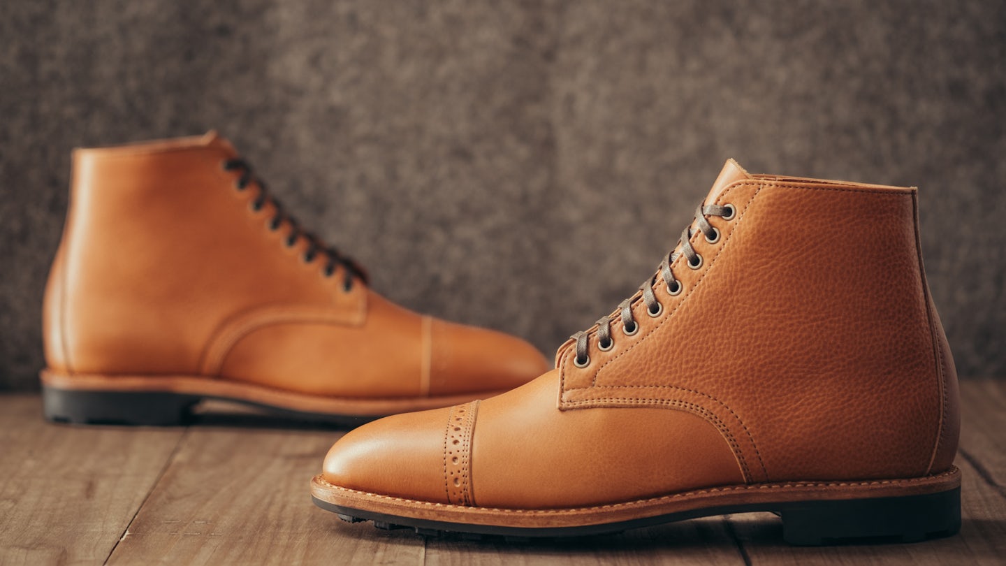 ◆KOMOREBI MUSEUM◆ Handmade two-tone slit semi-long boots K T-Monkey (MTO with all options!) – Iron Boots