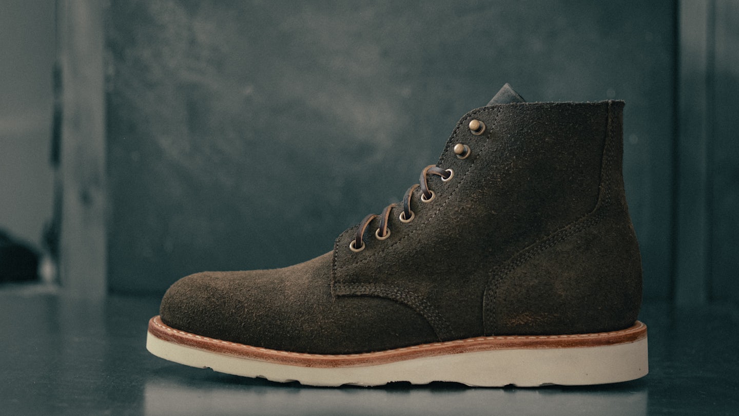 Natural Iron Overdye Chromexcel Roughout Field Boot - Detail Image Three