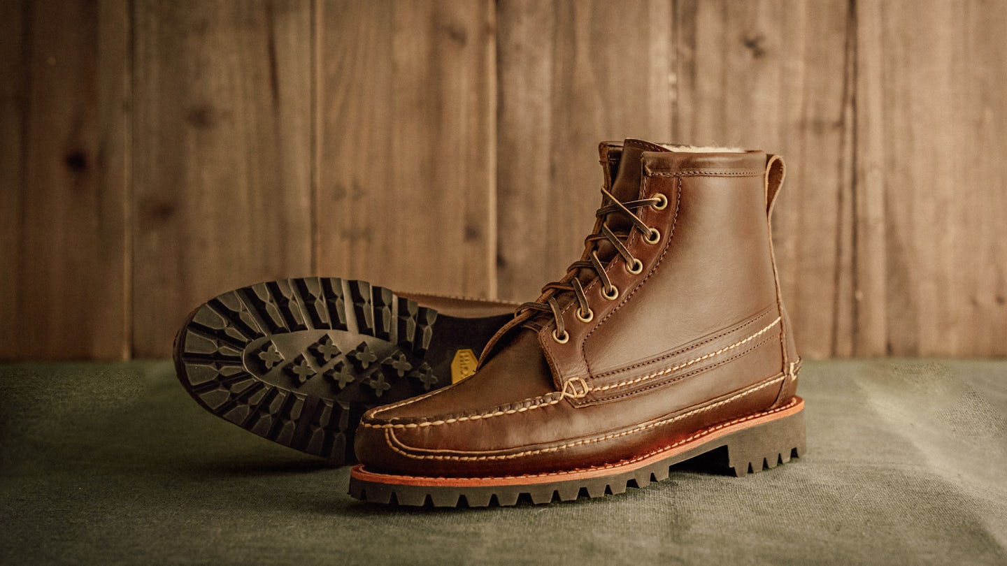 Shearling Camp Boot - Horween Brown Chromexcel, Vibram 132