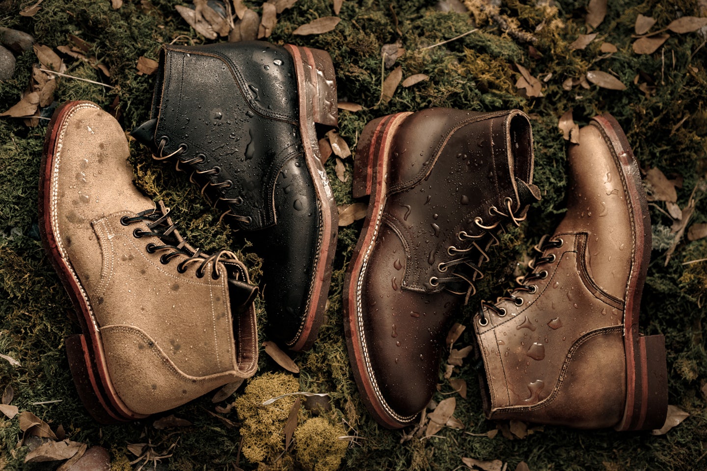 Storm Boot - Horween Black Chromexcel, Vibram 700 Cork Sole - Made