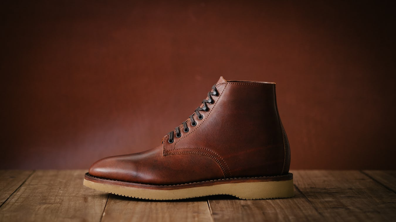 Limited-Edition Lakeshore Boot - Nemesi Olmo Leather, Vibram 2060 Sole