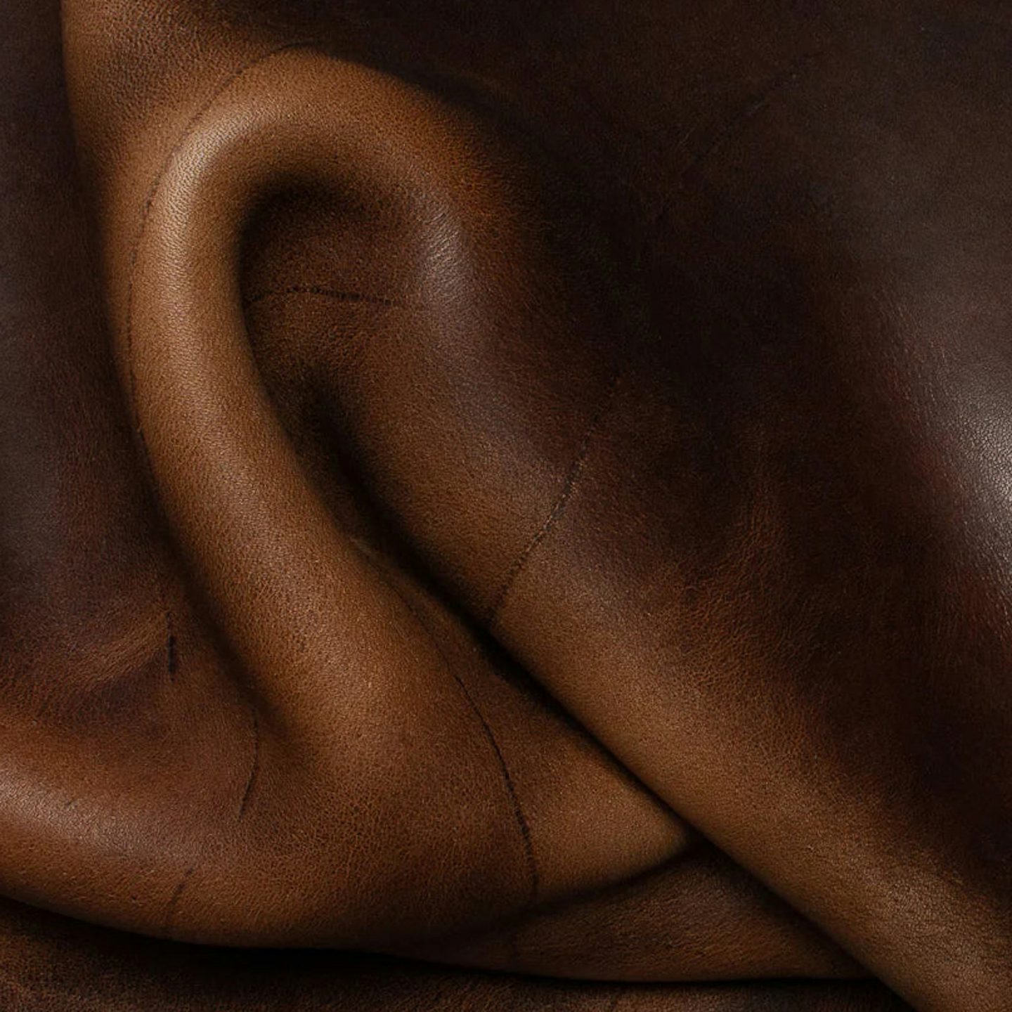 Horween Brown Nut Dublin Leather